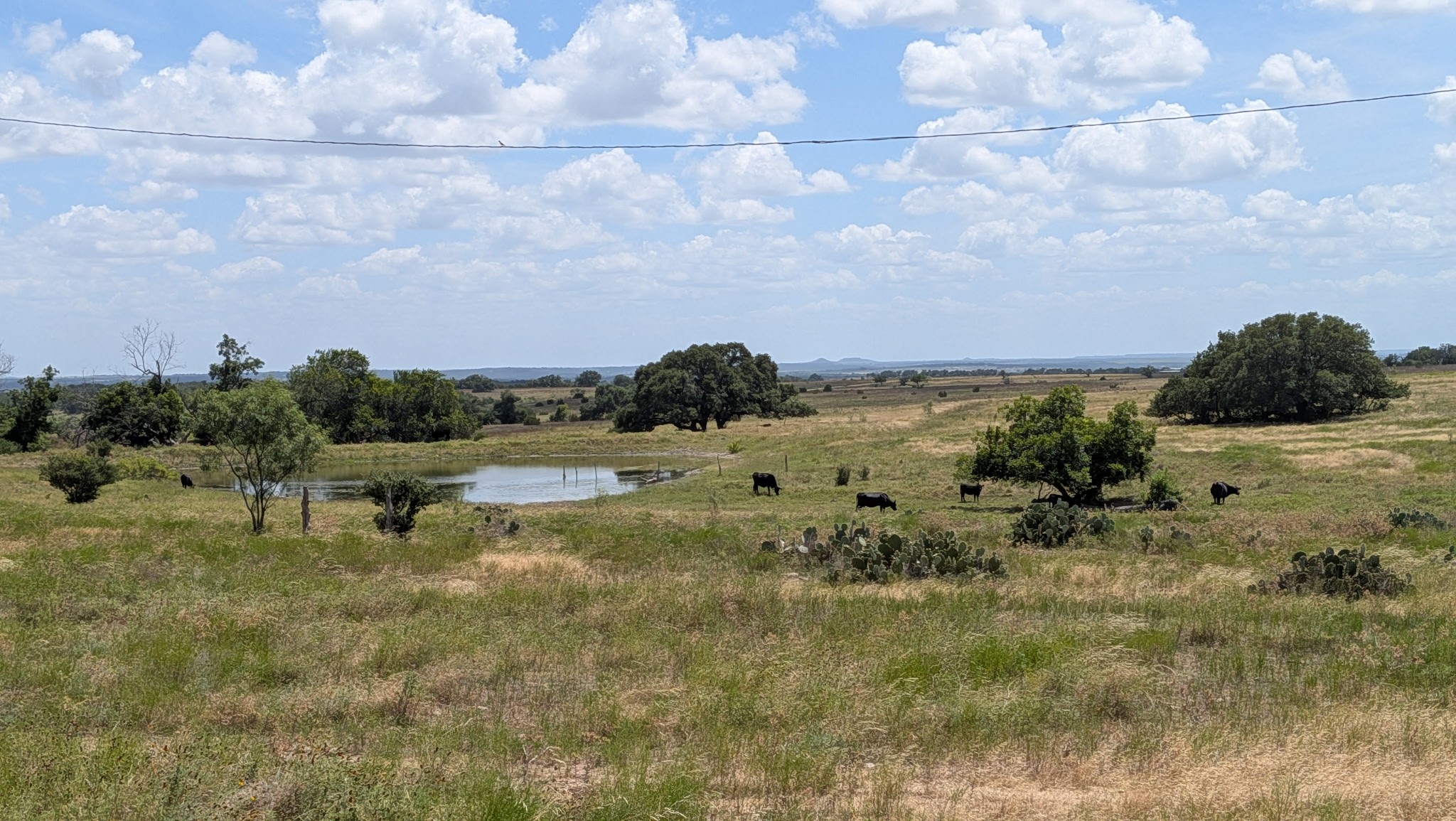 A Point Of View From A Country Road